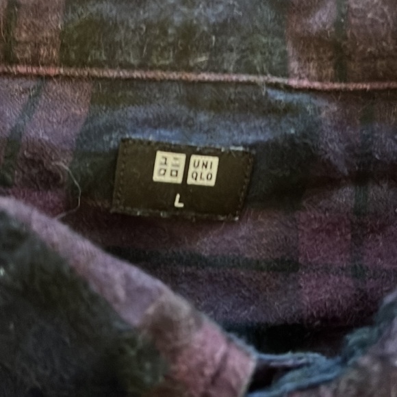 Uniqlo Checkered Flannel Shirt - Picture 2 of 2